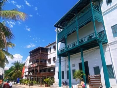 Stone Town seafront architecture, part of the Stone Town and Jozani Forest tour